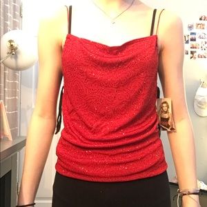 XOXO SPARKLY TANK TOP